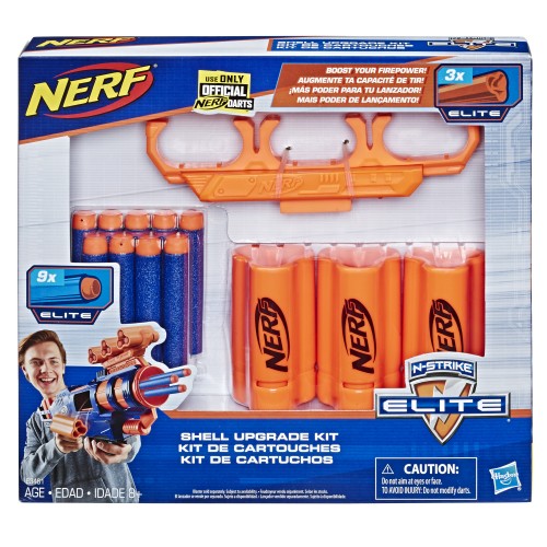 Набор гильз со стрелами и держателем Nerf Shell Upgrade Kit