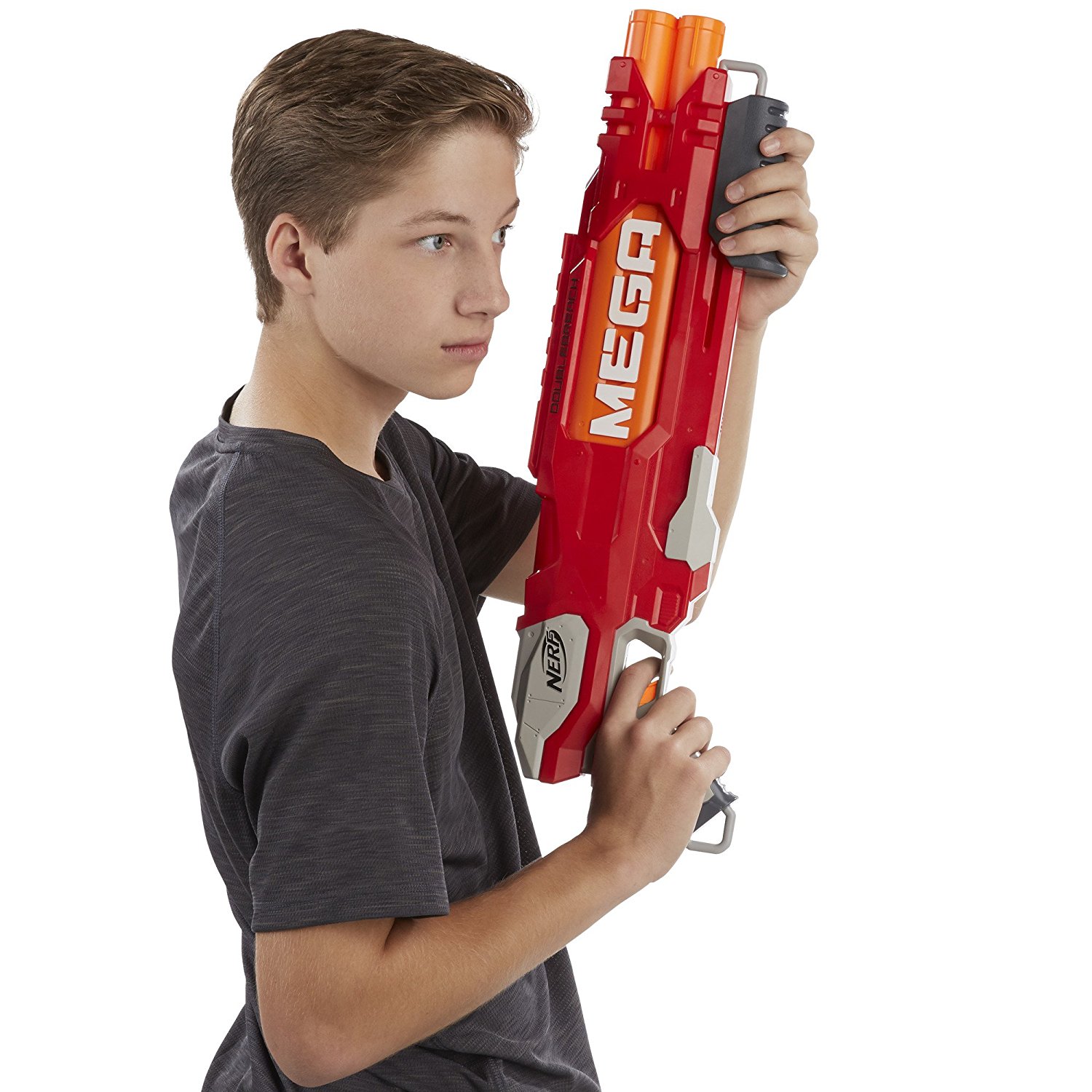Бластер Nerf Mega DoubleBreach (B9789) / Нёрф Мега ДаблБрич Hasbro Купить