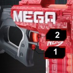 Бластер Nerf Mega Motostryke, Эко-упаковка