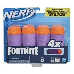 Набор ракет Nerf Fortnite Rocket Refill, 4 шт.