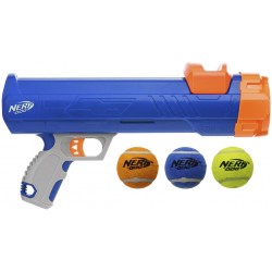 Бластер для игры с собакой Nerf Dog 12" Blaster & 2" Squeak Balls
