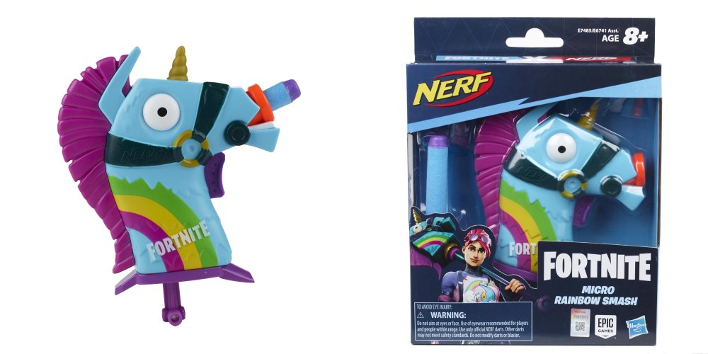 Бластер Nerf Fortnite Micro Rainbow Smash